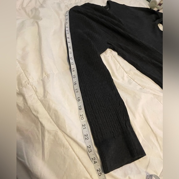 Classic 100% Cotton Cable Knit Dark Gray Woman’s Sweater Size 3XL - Picture 7 of 7